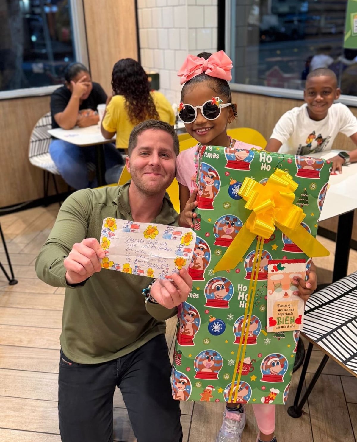 La Navidad brilló para la pequeña Adarlenes Danielis