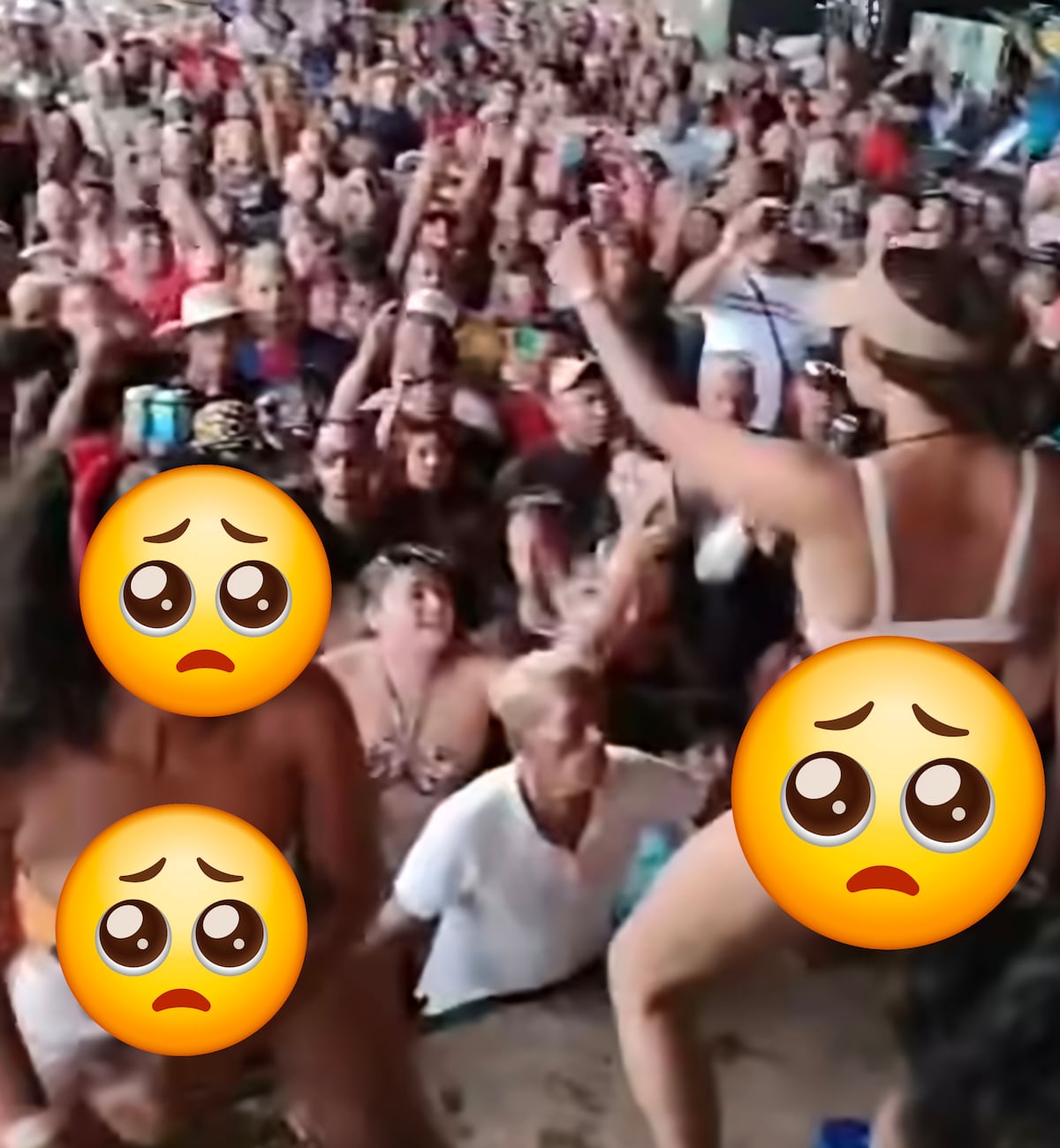 Ponchera en tarima: mujeres bailaron por una caja de cerveza en Caimitillo y desataron indignación