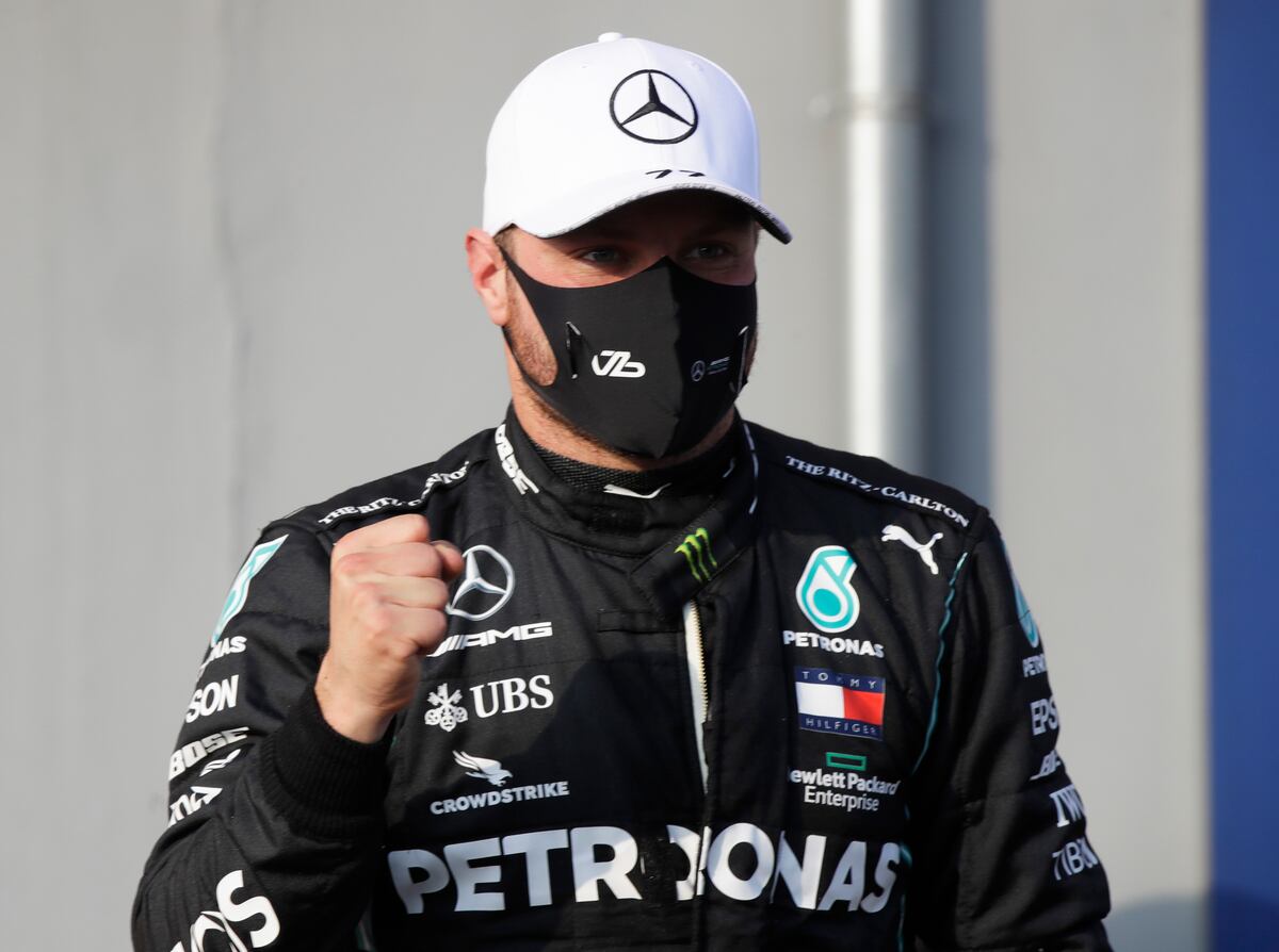 Bottas se lleva la ‘pole position’ del Gran Premio de Emilia Romaña