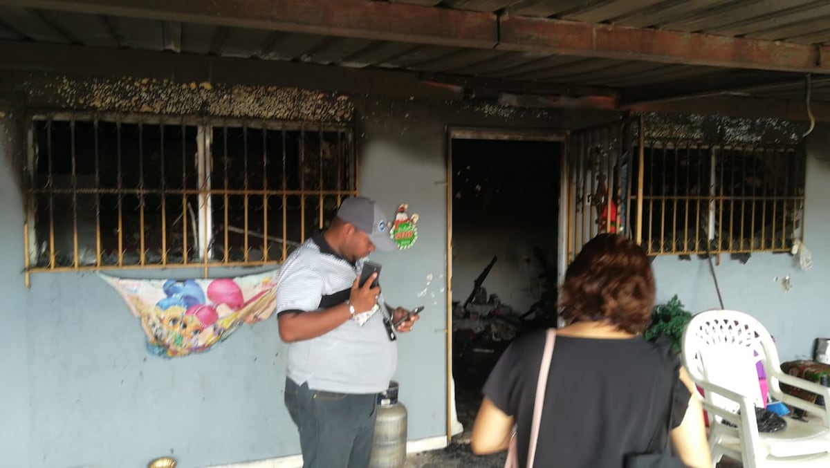 Menores de edad que sobrevivieron a incendio en Las Acacias se encuentran en estado delicado