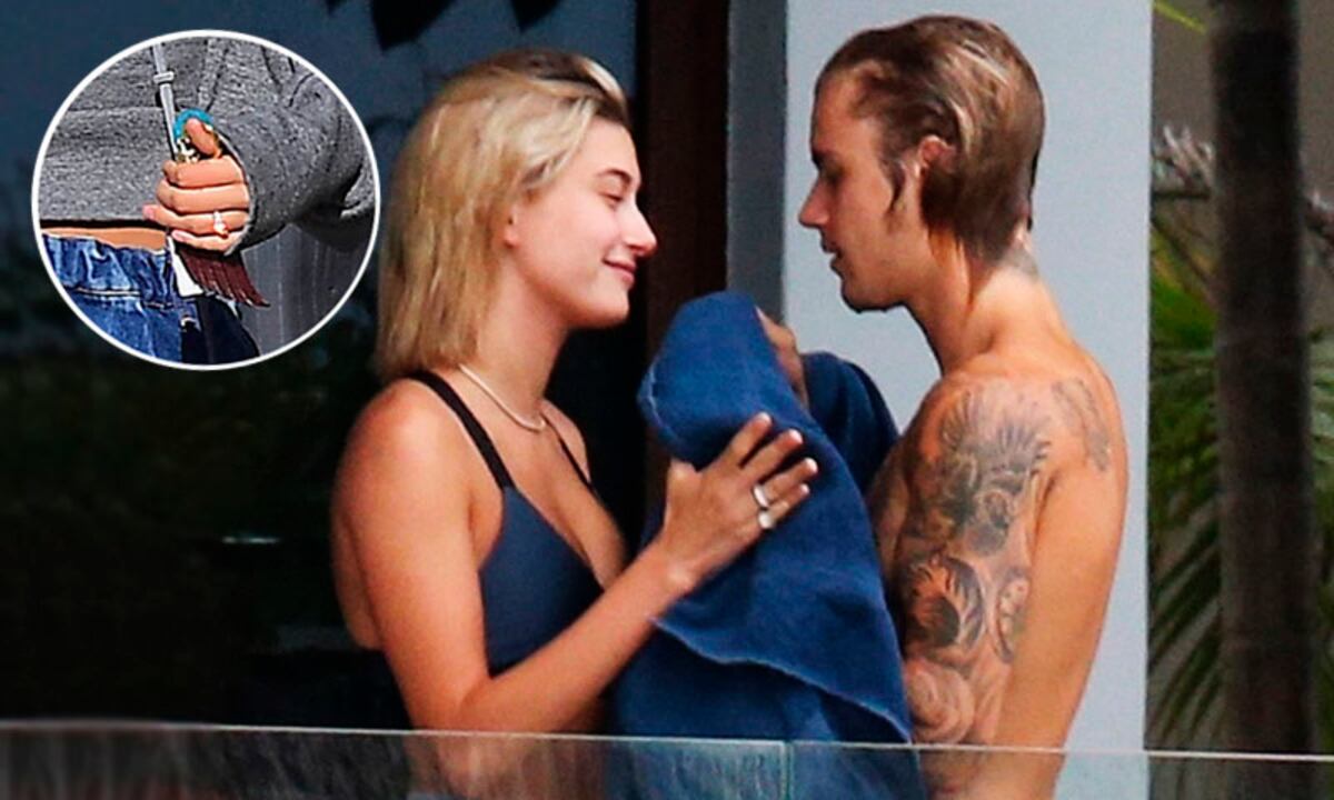 No se han casado, pero Hailey Baldwin y Bieber sacaron su licencia de matrimonio