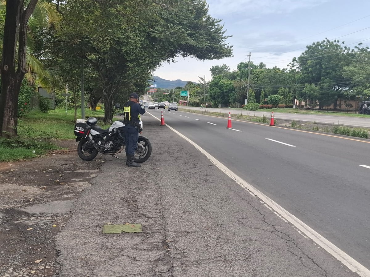 Exceso de velocidad encabeza multas y deja una víctima fatal en Veraguas