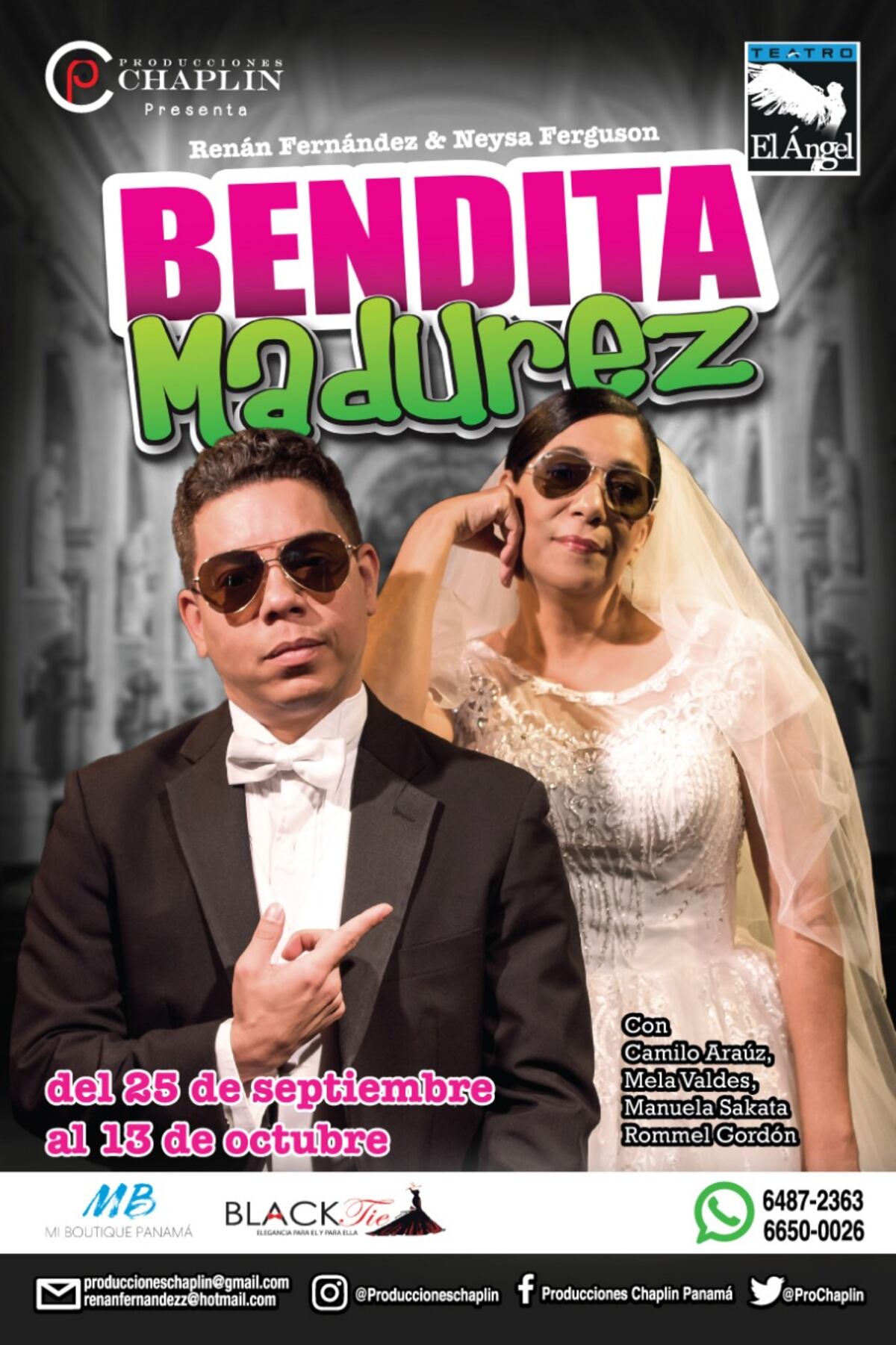 ¿Quieres ser parte de una boda? La obra de teatro ‘Bendita Madurez’ es tu oportunidad