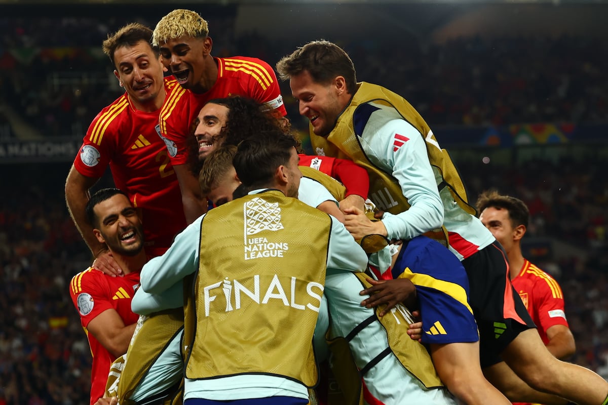 ¡España sobrevive al infarto! 5-4 ante Francia y va por el título de la Nations League
