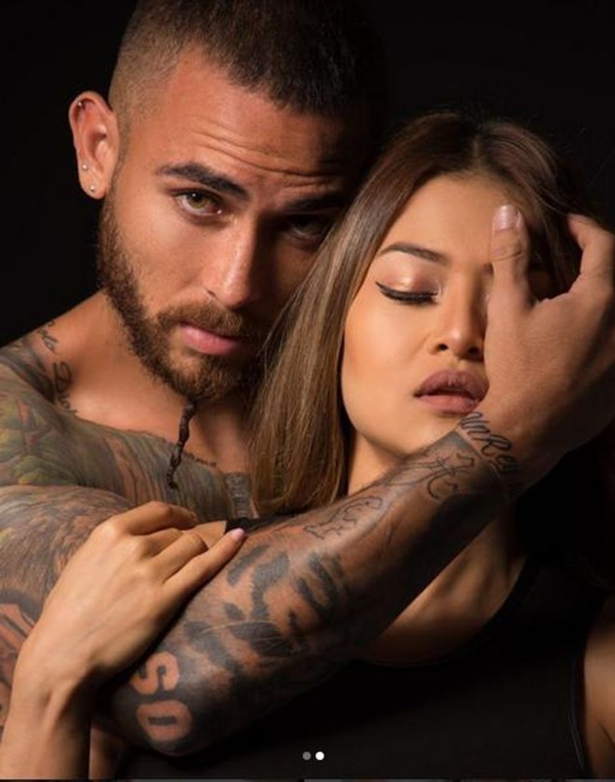 ¡AY, PADRE DE LA GLORIA! Rafe y Mónica de Calle 7 juntos encendieron las redes