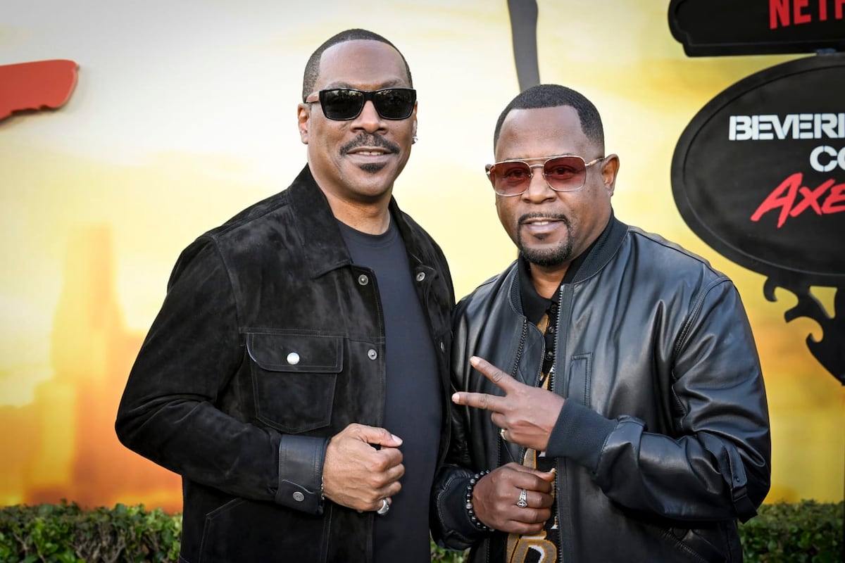 ¡De la comedia al pañal! Eddie Murphy y Martin Lawrence ya son abuelos
