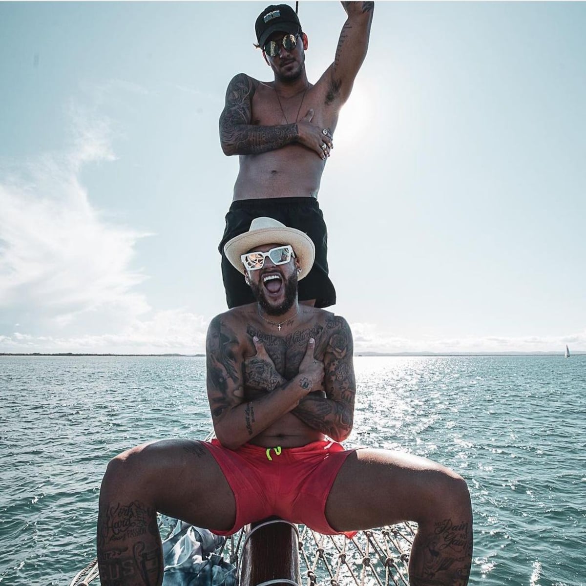 Neymar Jr. y sus fotos comprometedoras con otro hombre 