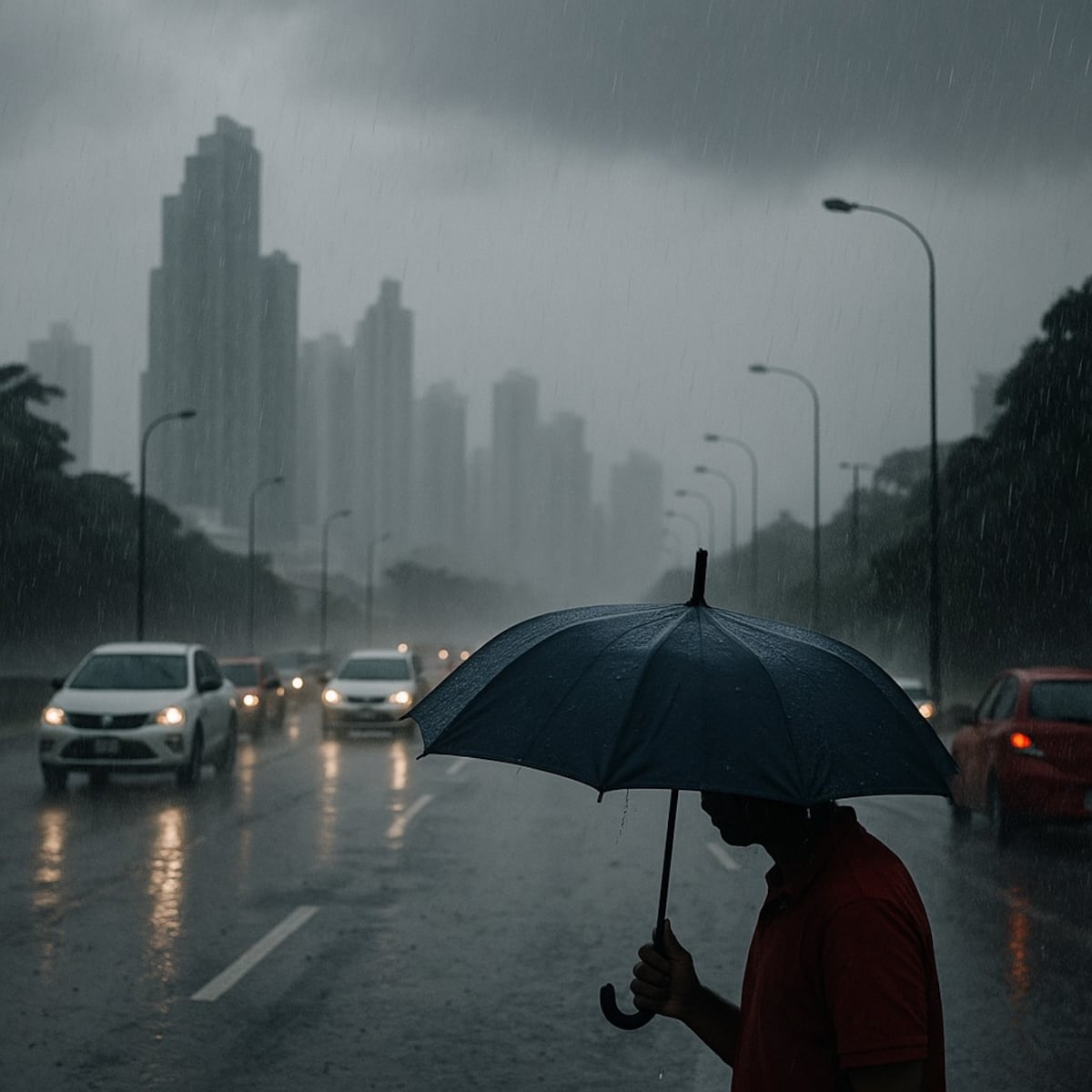 Precaución: Lluvias intensas azotarán Panamá hasta el 27 de junio