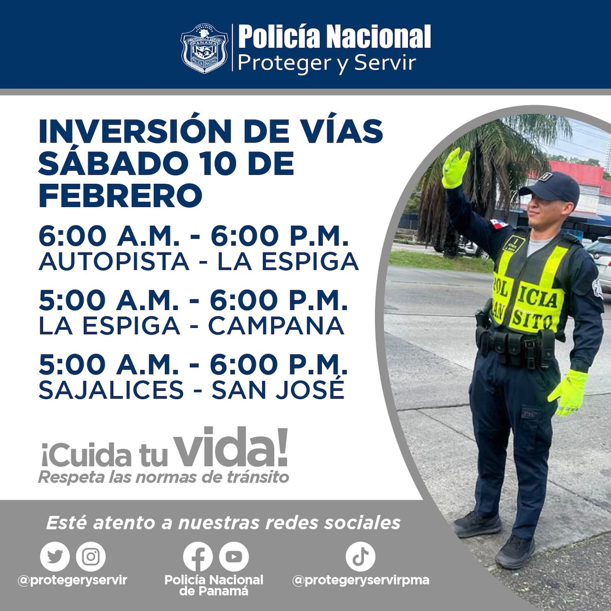 Carnavales 2024: Así será la inversión de carriles en Panamá Oeste