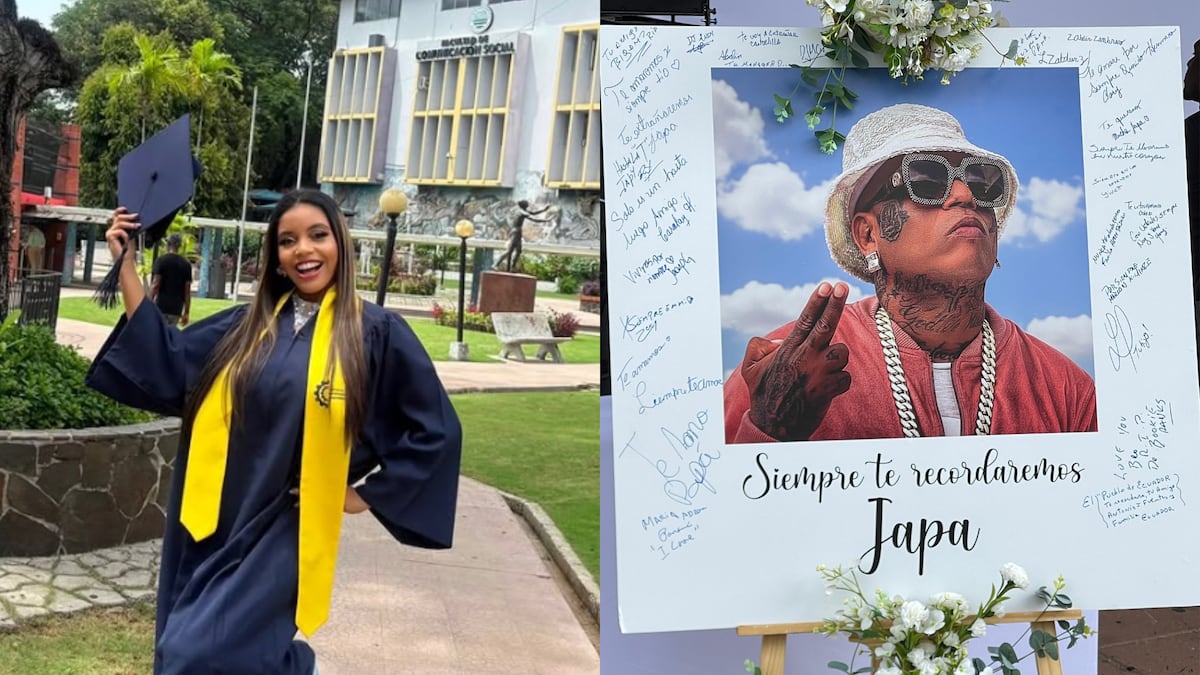 Hija de Japanese se gradúa como tripulante de cabina: ‘Papito, te lo prometí y te lo cumplí’
