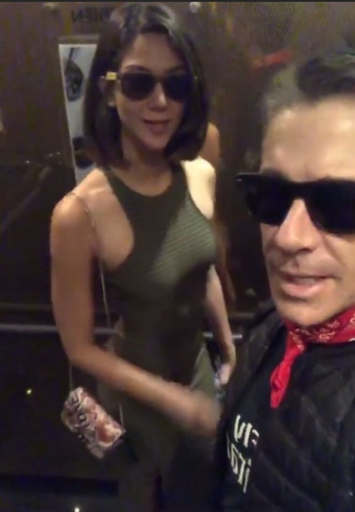 Actor venezolano echa al agua a Director de Migración en Panamá en plena Navidad