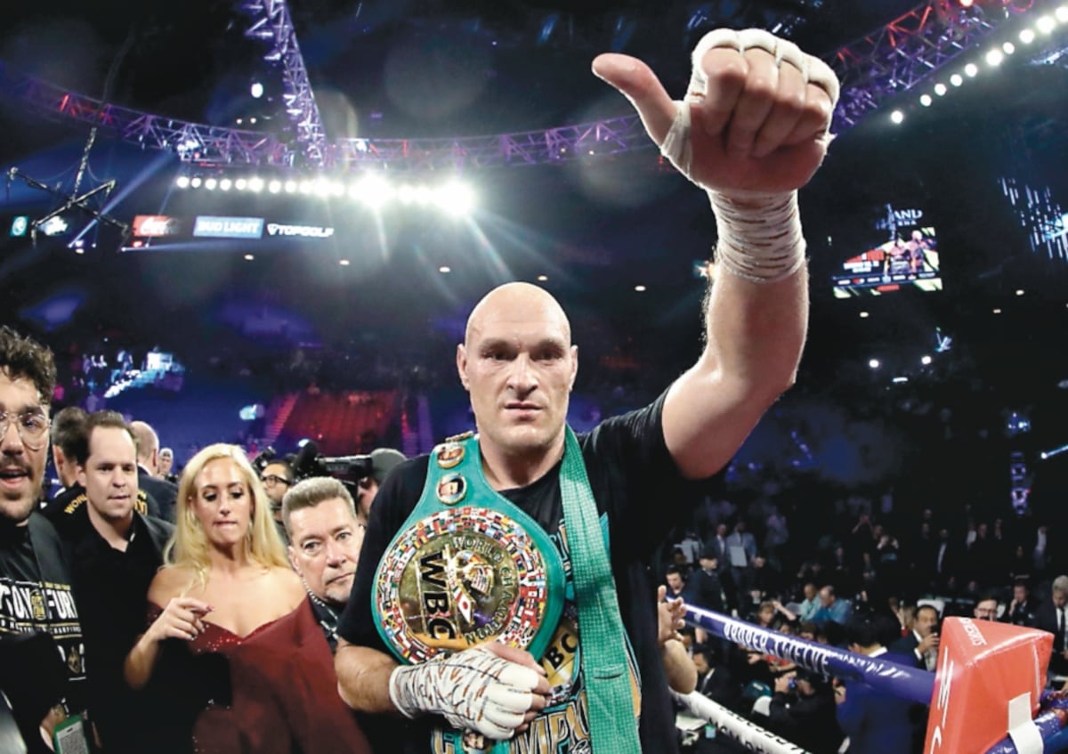 Tyson Fury dice que volverá a pelear en diciembre