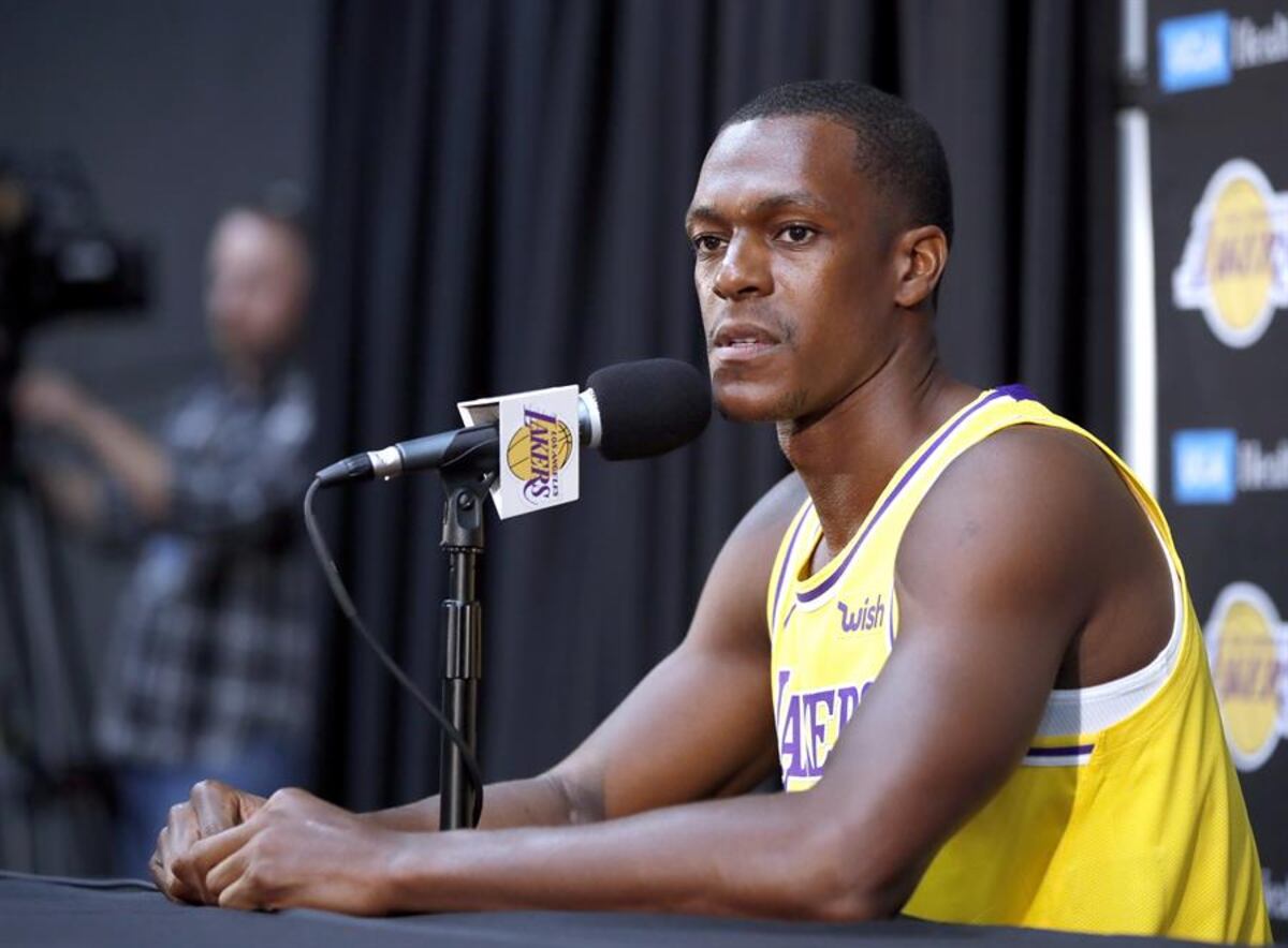  Rajon Rondo de los Lakers denuncia que habitación hotel no tiene el lujo que esperaba