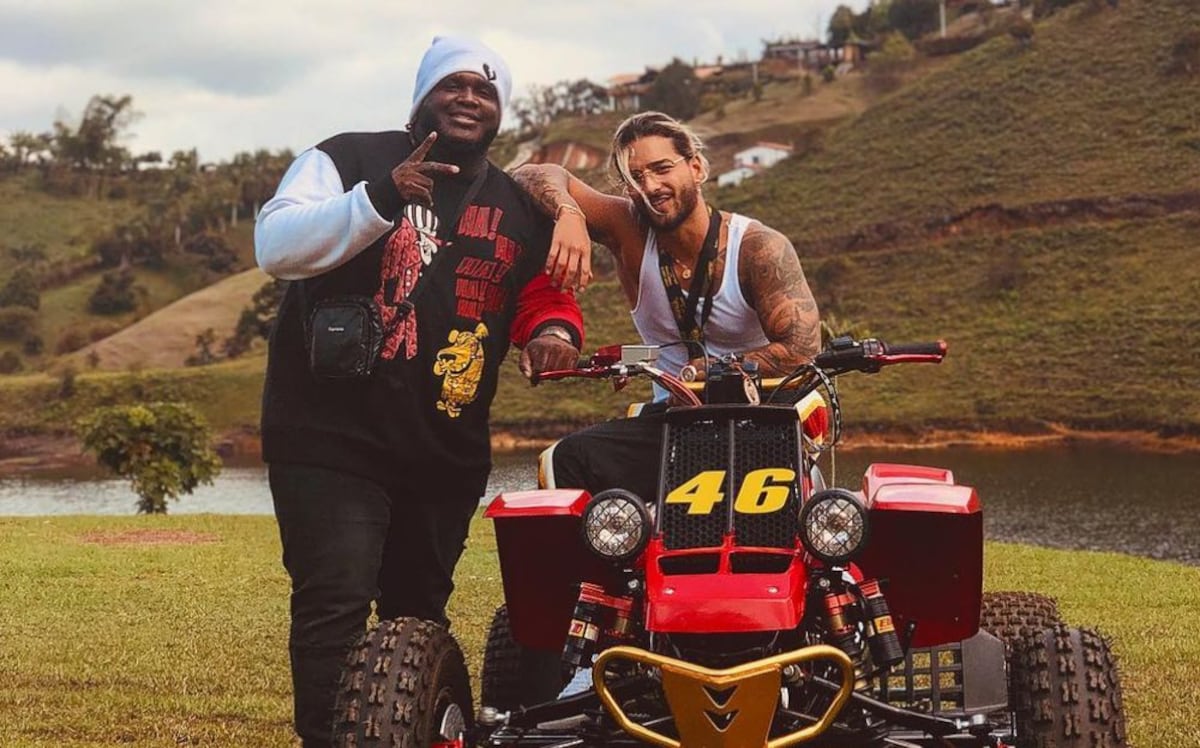Maluma y Sech se juntan en Medellín para algo que arderá