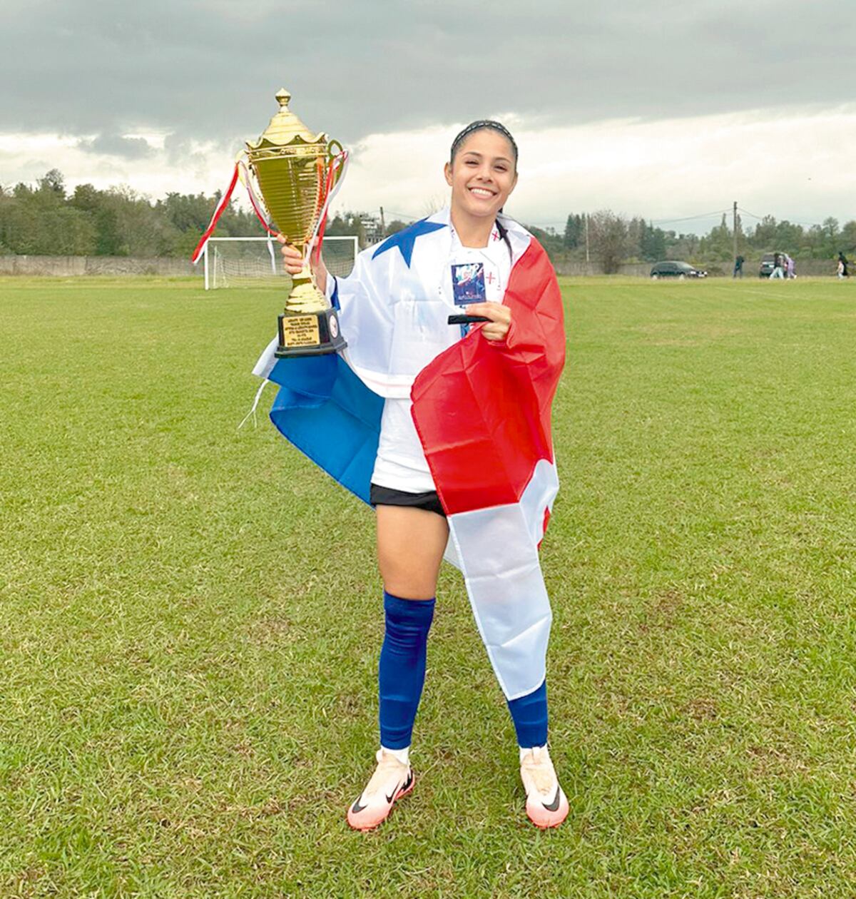 ¡Invictas! Nicole De Obaldía y Yamileth Palacio conquistan Georgia con el WFC Samegrelo 
