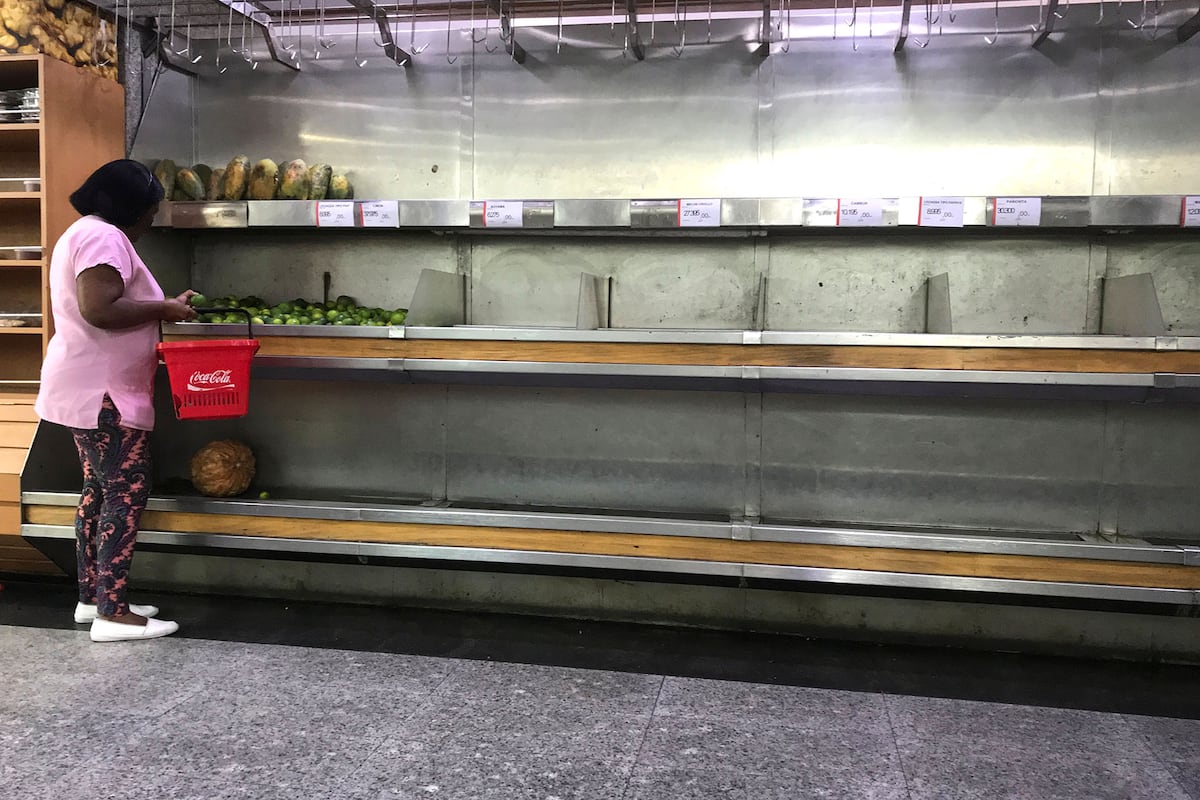 Las desoladoras imágenes de los supermercados de Venezuela
