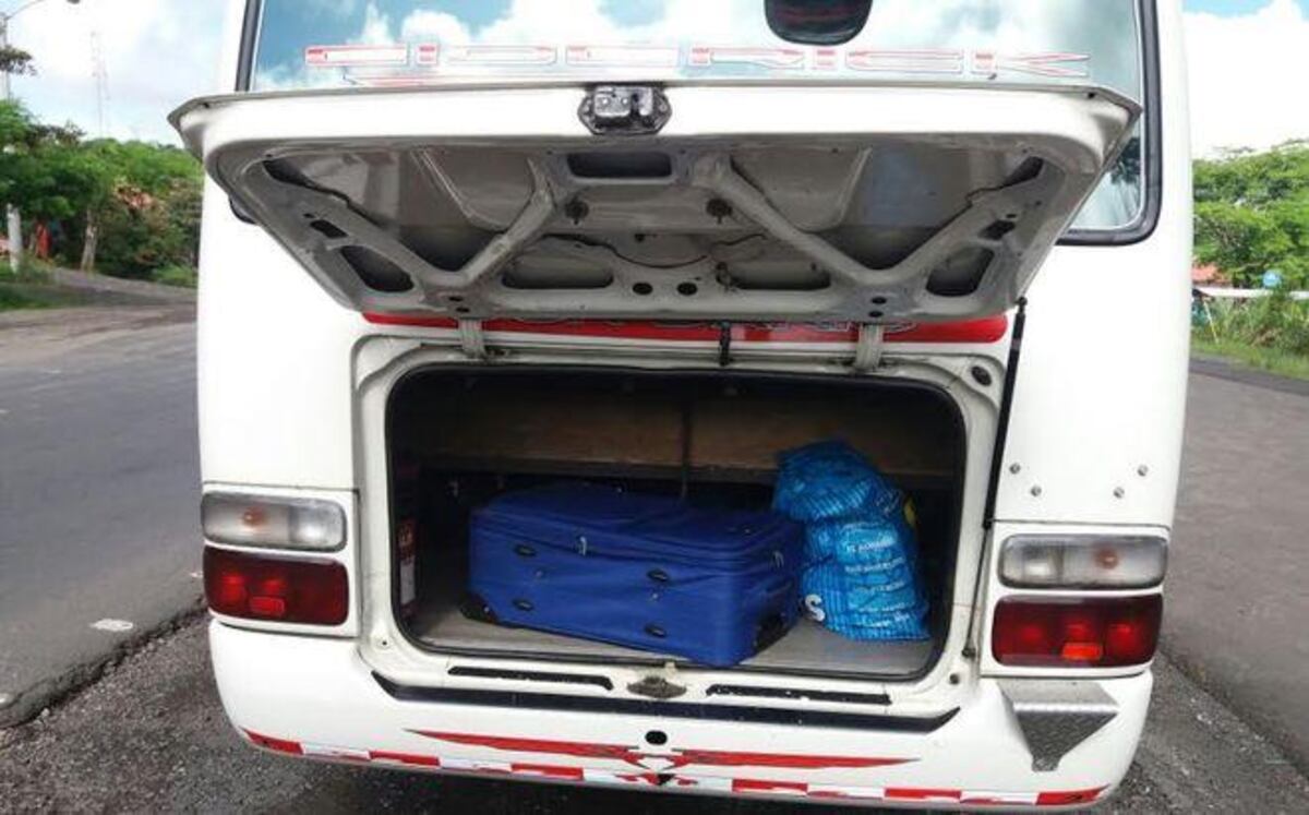Dos mujeres condenadas. Fueron sorprendidas transportando droga en un bus