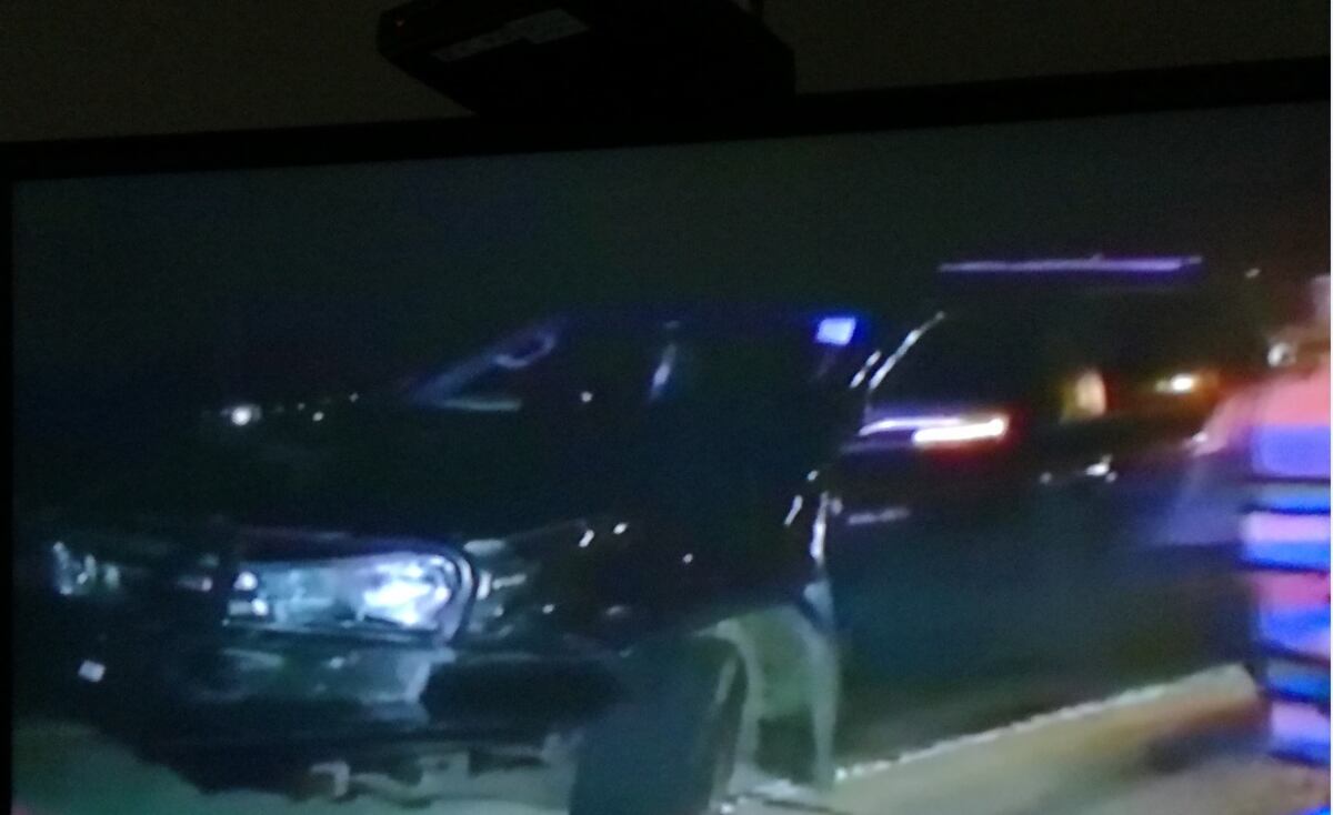 ¡TRANCAZO! El dirigente del SUNTRACS Genaro López choca en estado de ebriedad