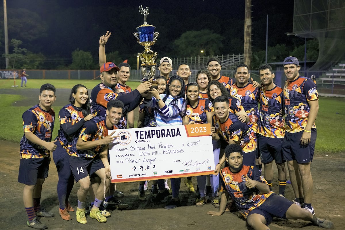 El equipo 'Straw Hats' se corona campeón del torneo de Kickball en Chiriquí