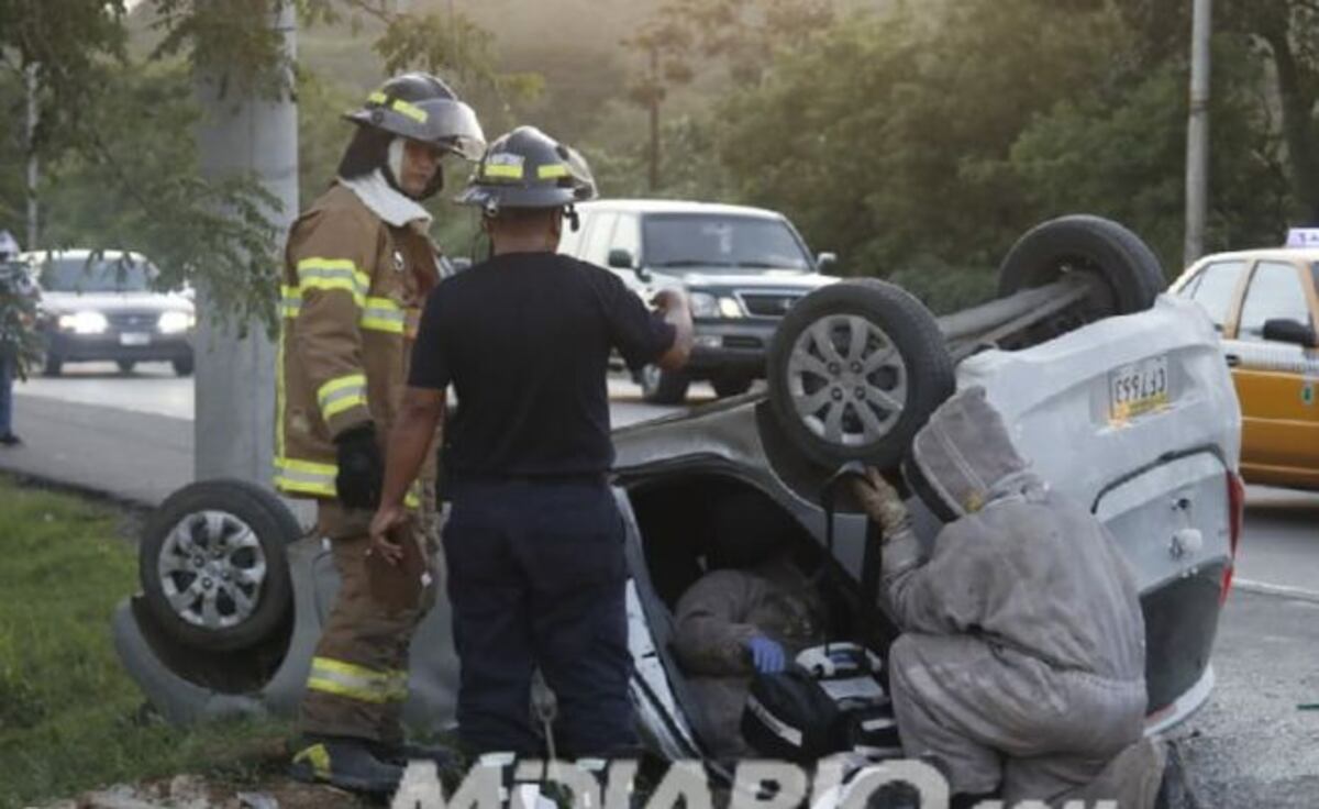 Otro aparatoso accidente en Felipillo. Deja víctima fatal picado por abejas