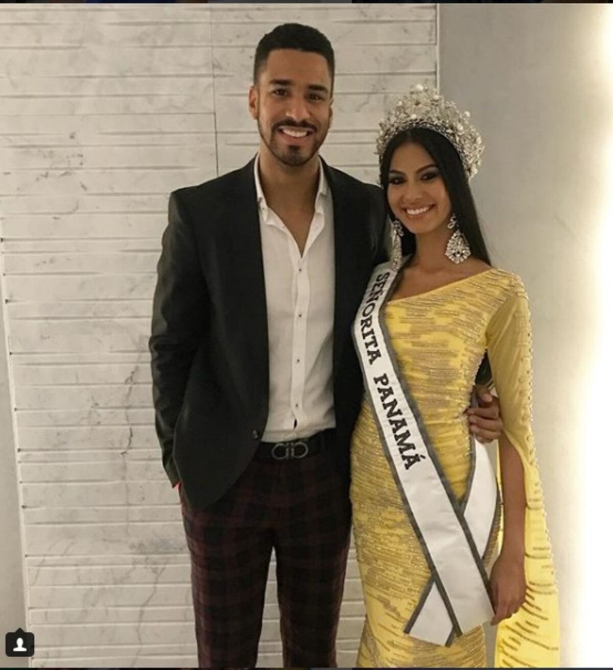 ¡Confirmado! La Señorita Panamá Rosa Montezuma y chef de TVN sí están saliendo