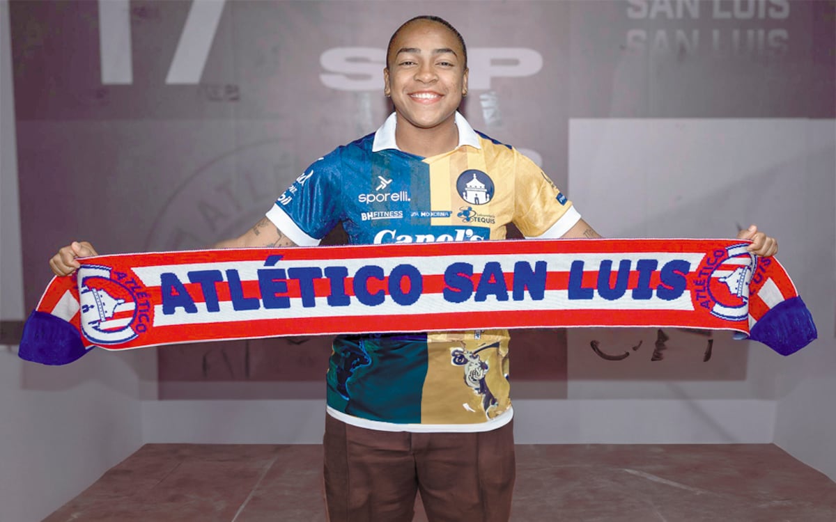 Wendy Natis, refuerzo estrella del Atlético de San Luis Femenil