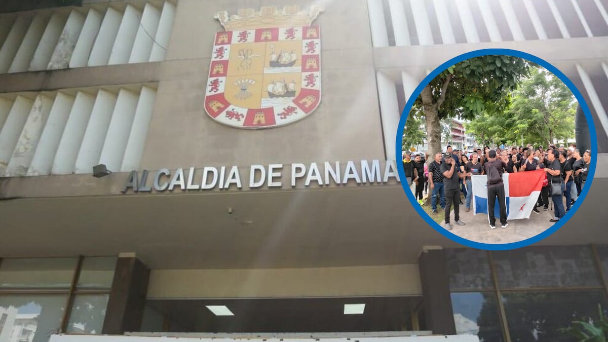 Protesta por pagos pendientes deja tres aprehendidos en la Alcaldía de Panamá