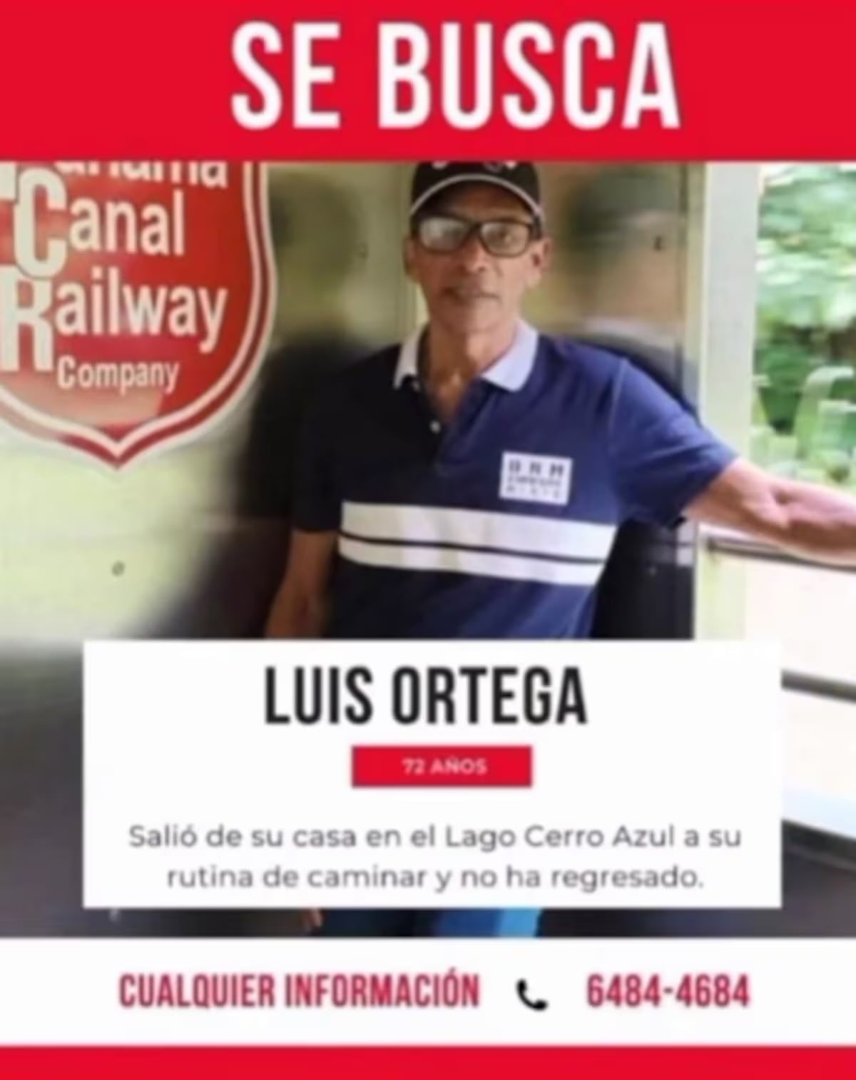 Hallan un cuerpo que podría ser el de Luis Ortega, adulto mayor de 72 años desaparecido en Cerro Azul