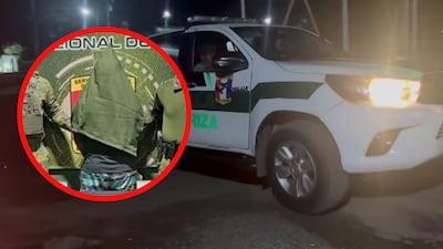 Directo al cuartel: requerido por el Ministerio Público es capturado en Darién por un caso de droga + VIDEOS