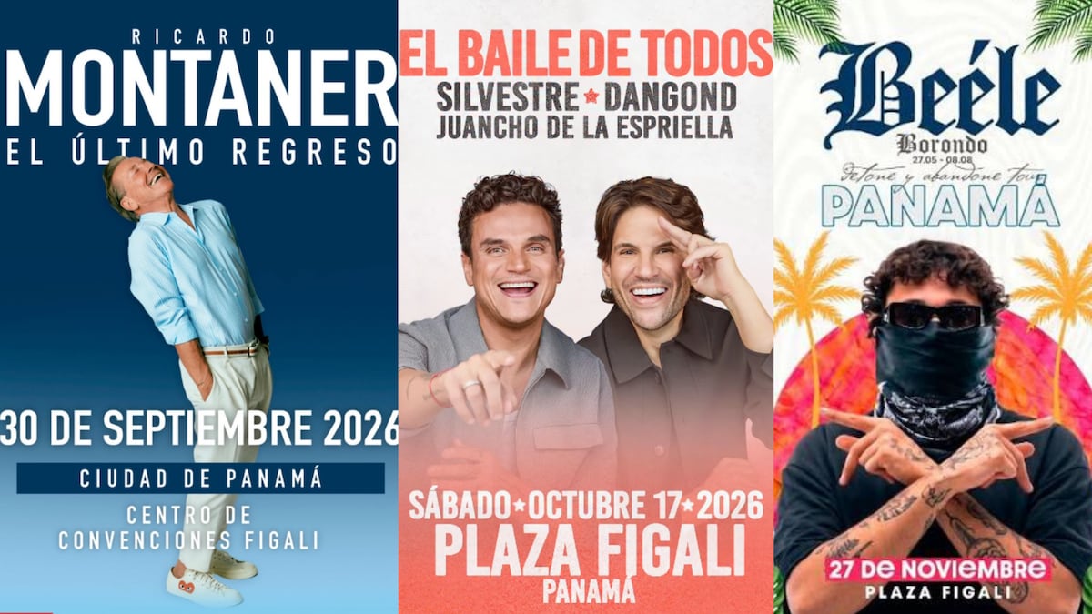 EXCLUSIVA. ¡Panamá se prepara! Ricardo Montaner, Silvestre Dangond y Beéle llegan con grandes conciertos este 2026
