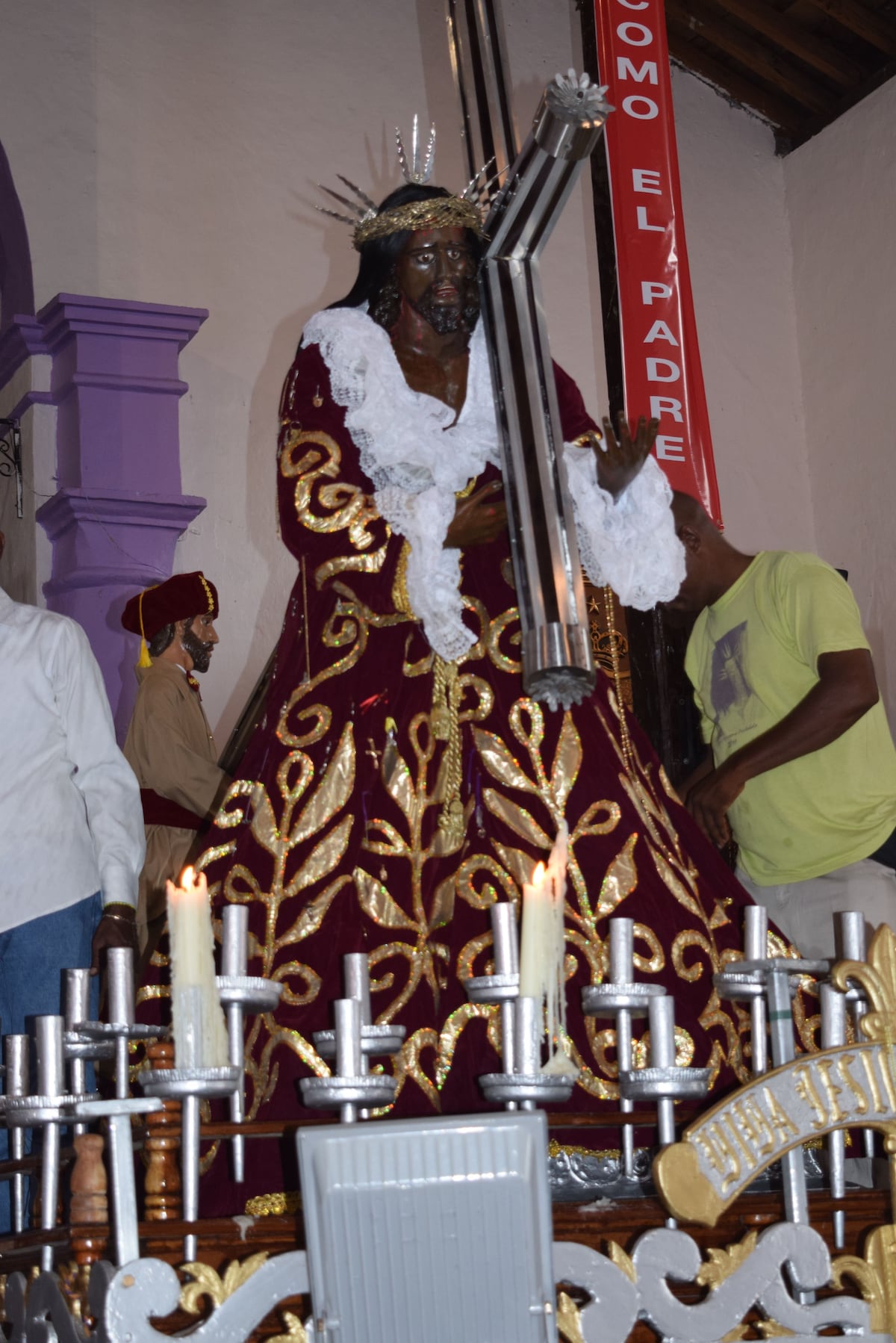 A partir del 6 de febrero ya se puede visitar al Cristo Negro de Portobelo