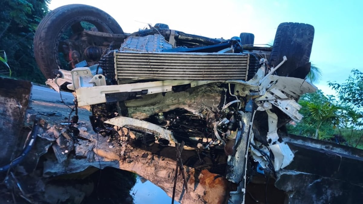 Muere tras estrellarse en Bugaba: el auto había sido reportado como hurtado horas antes