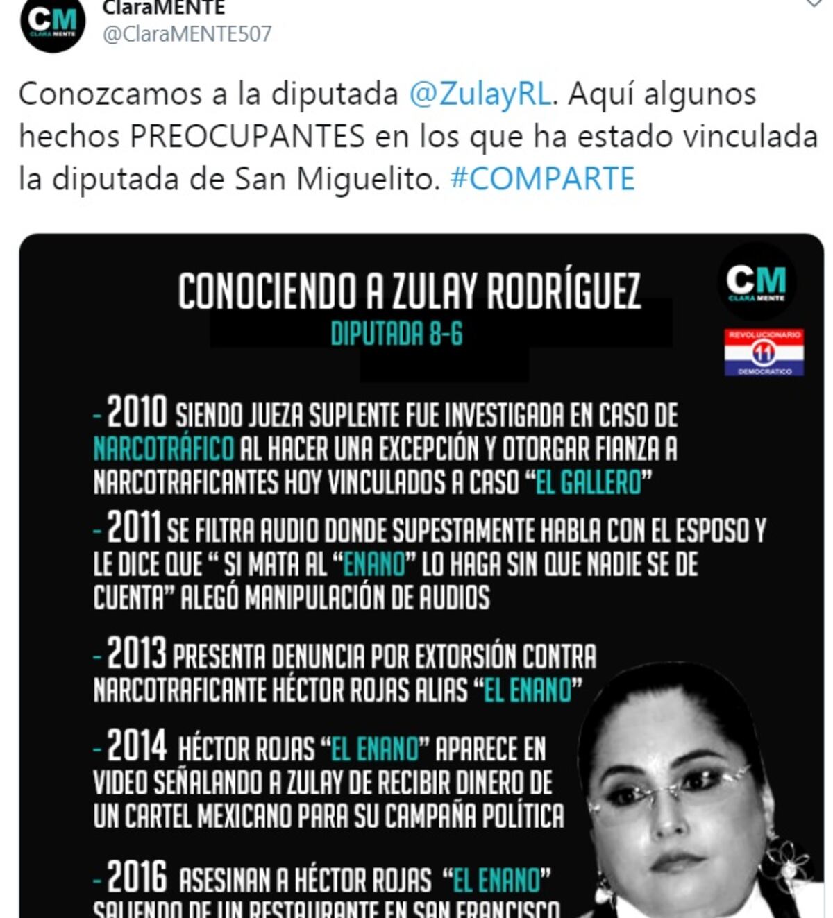 Fueeeerte. ’Salió huyendo, Zulay. No aguantó las cuatro verdades”, asegura Alvin Weeden 