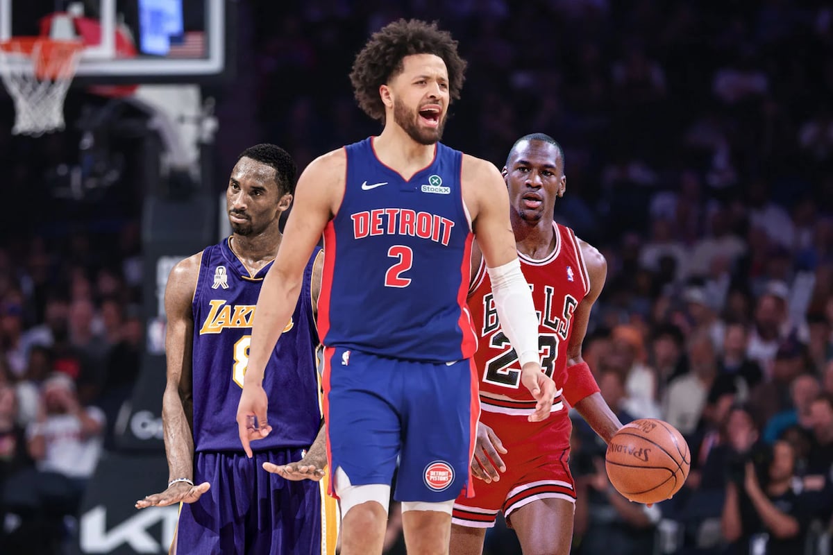 Cade Cunningham rompe récord de Kobe Bryant y se mete en el club de Michael Jordan