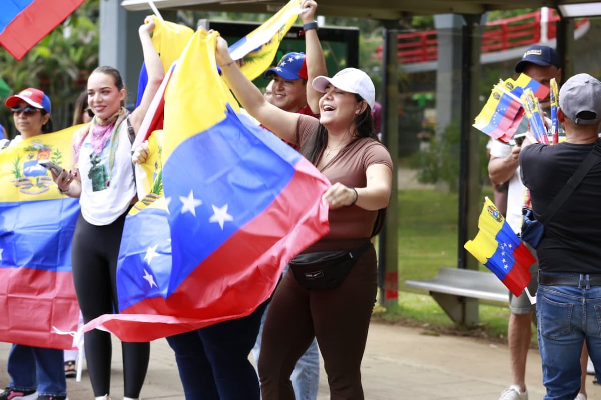 ‘Venezuela quiere un cambio’: comunidad venezolana en Panamá se concentra en el Parque Urracá