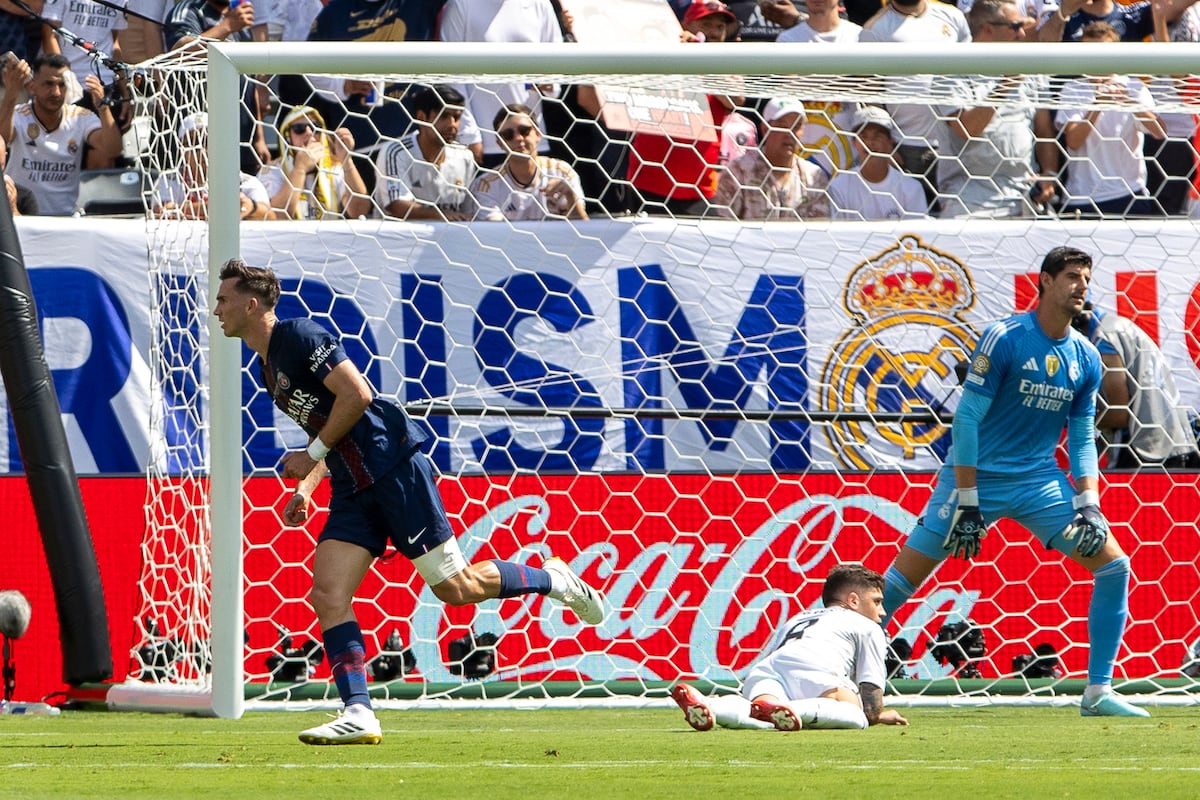 ¡Una Real humillación! PSG le mete cuatro y saca al Madrid del Mundial de Clubes