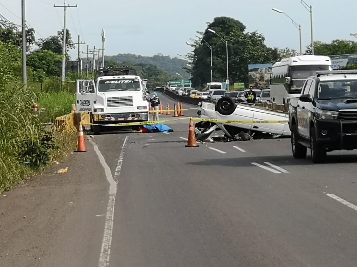 Conductor borracho mató a operador de grúa en la carretera Panamericana | Video
