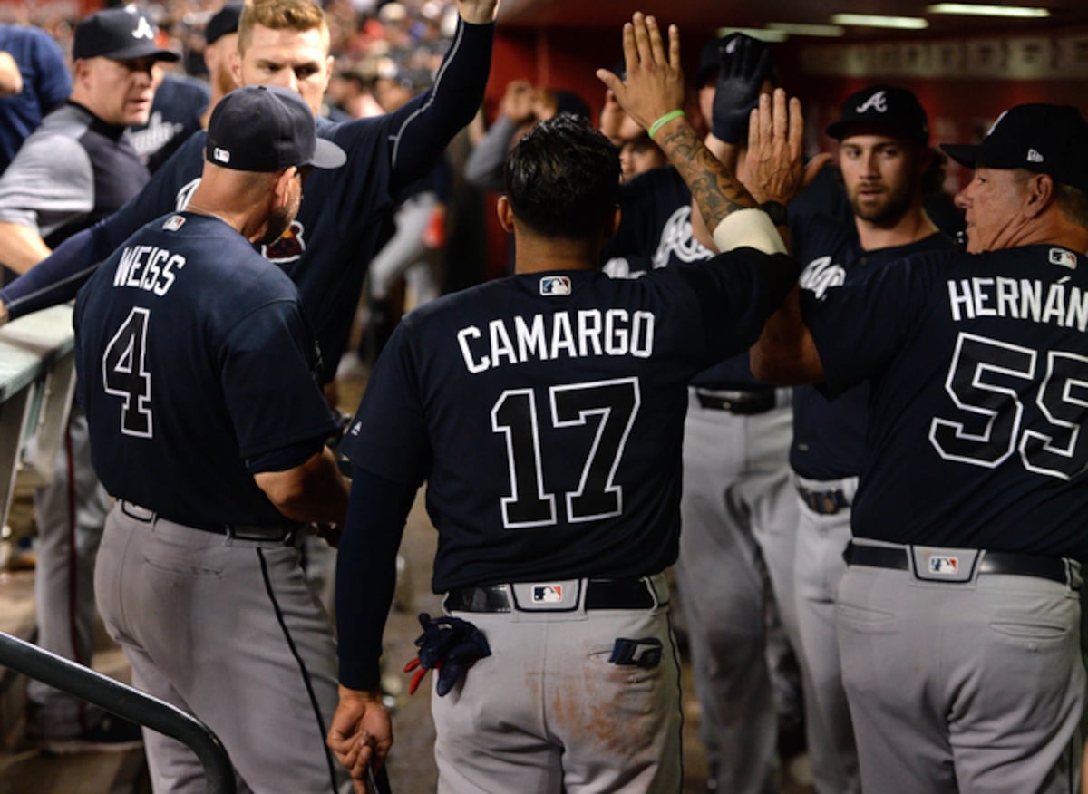 Panameño Johan Camargo sigue dando palo con los Bravos 
