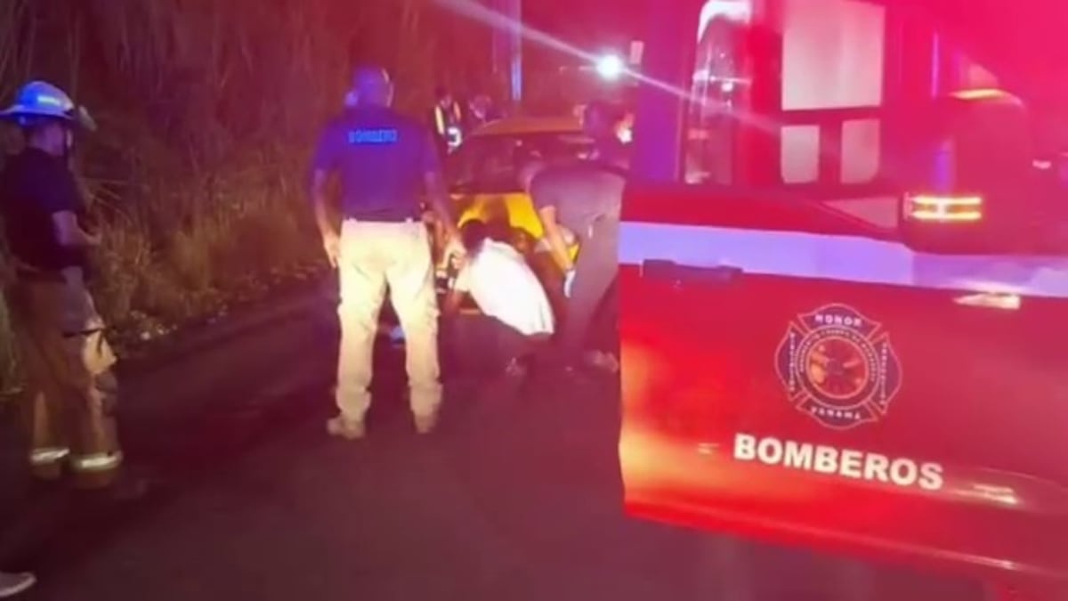 Noche trágica en Colón tras doble atropello que acabó con una vida