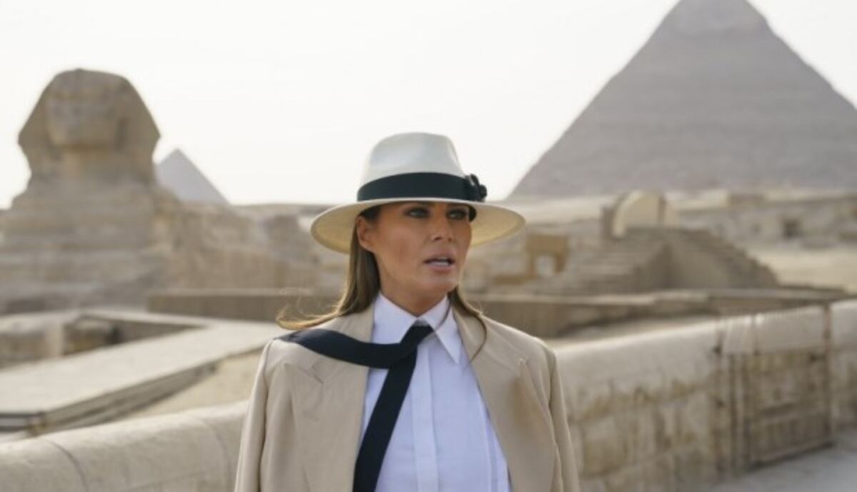 Melania Trump gastó 95 mil durante unas horas en hotel de El Cairo