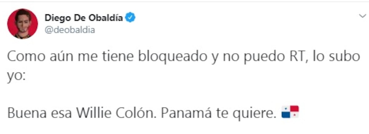 Willie Colón se disculpa con Rubén Blades y Panamá en vísperas de Navidad