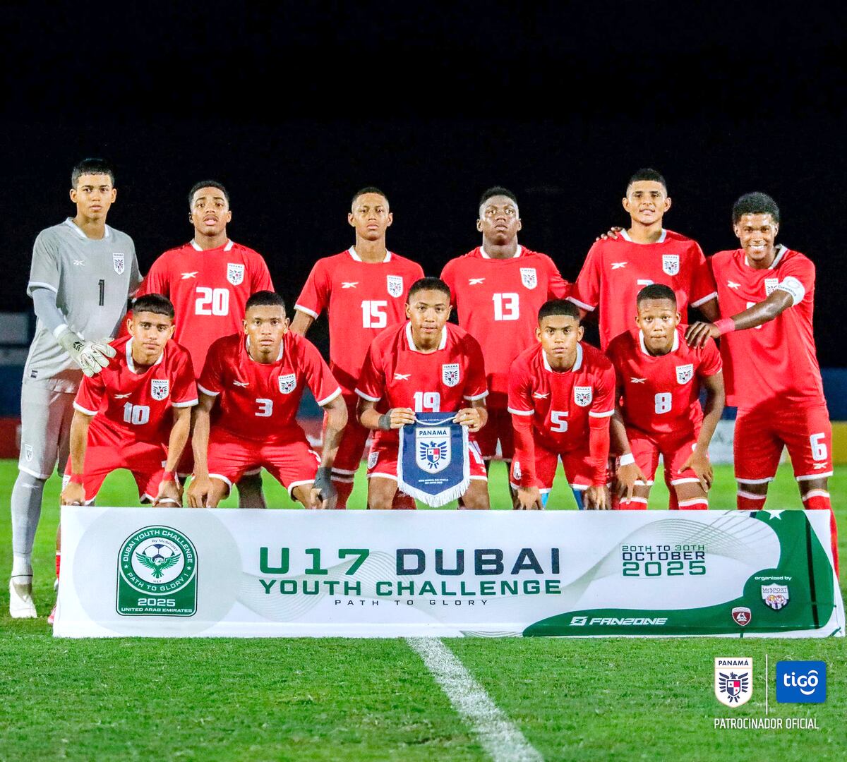 Gol, garra y guantes: Estevis define, Aparicio salva y Panamá Sub 17 cierra gira con empate