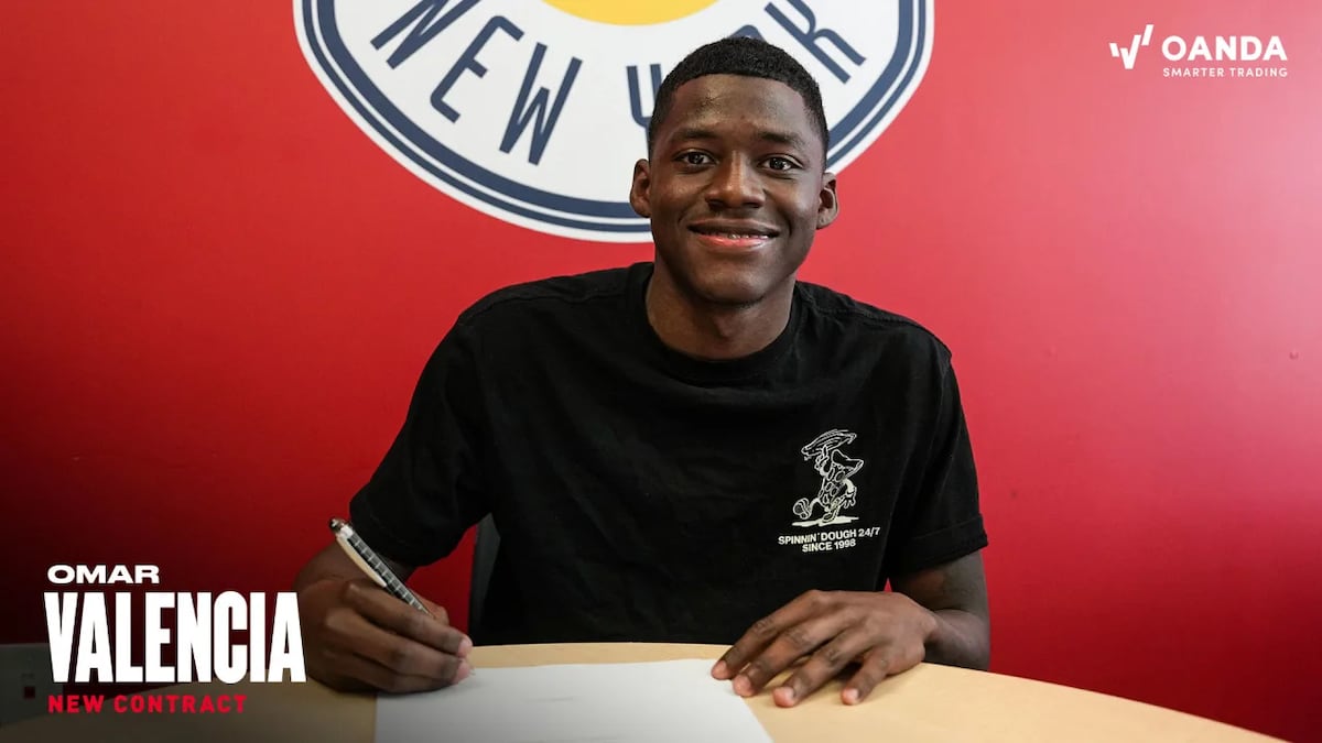 Omar Valencia: De promesa en el filial a figura del primer equipo de NY Red Bulls