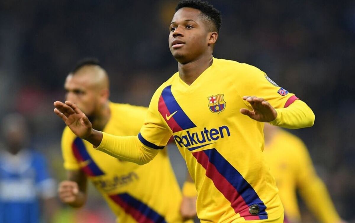 Ansu Fati acaba con los sueños del Inter en Liga de Campeones