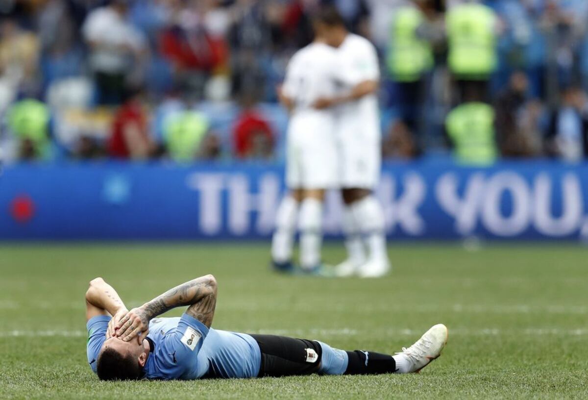 Las lágrimas de Giménez conmueven a toda Uruguay