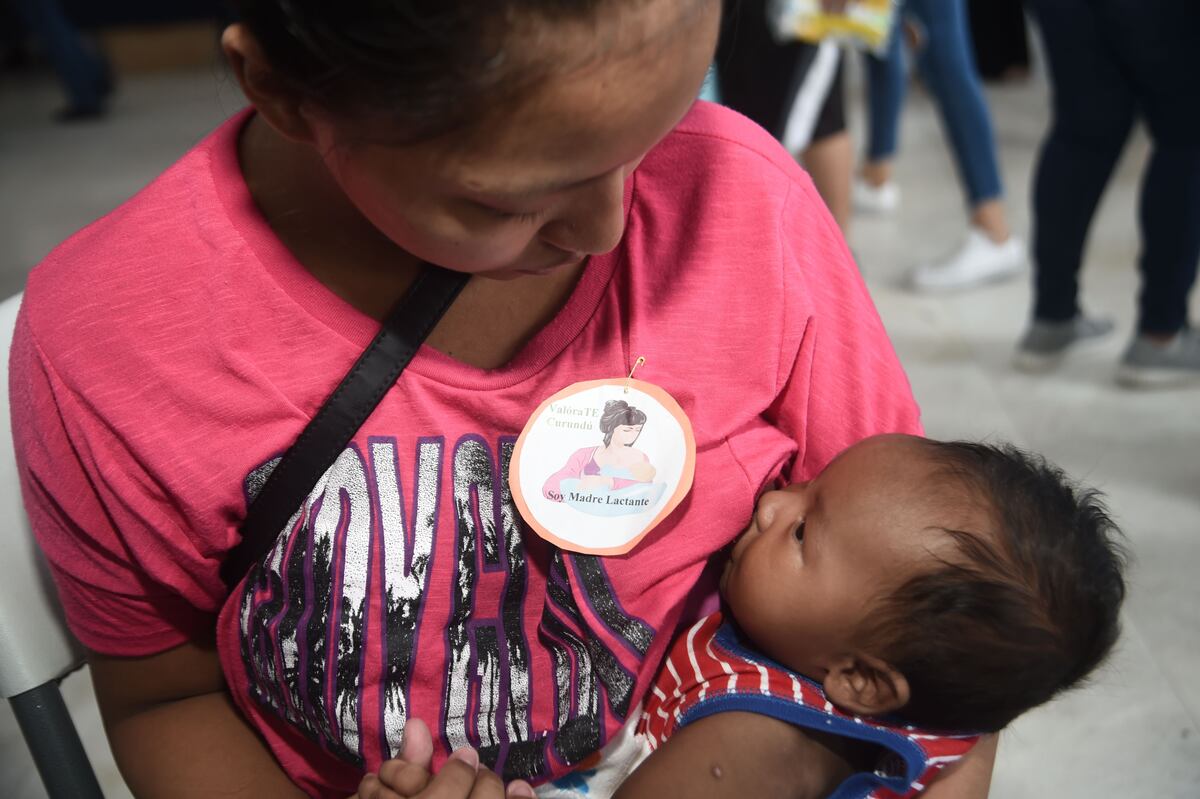 Más de 150 mujeres participan de la Gran Tetada 2019