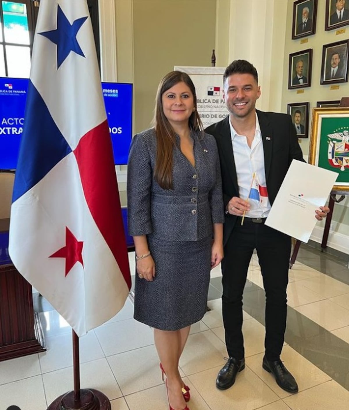 El ‘Ricky Martin panameño’. El presentador Pablo Brunstein se naturaliza y se siente más que feliz