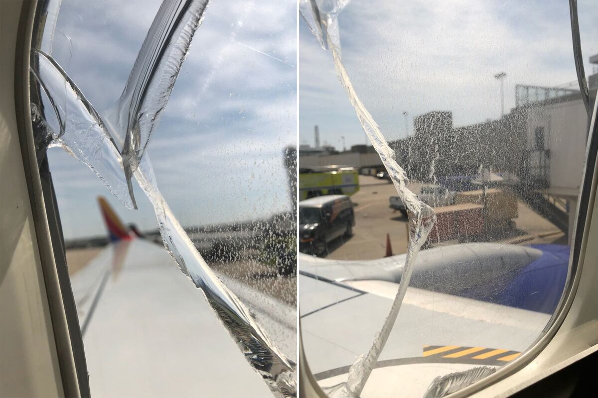 ¿Qué le pasa a esta aerolínea?Avión aterriza de emergencia por rotura de ventana