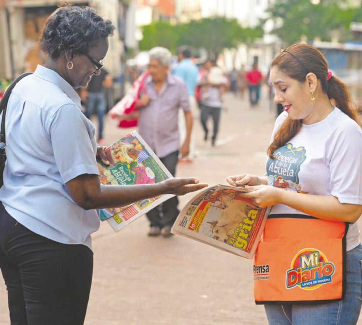 Álbum recetas de la abuela de Mi Diario pegó