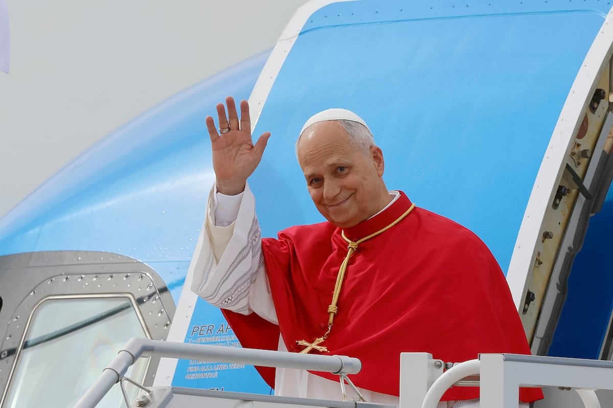 Papa León XIV inicia su primer viaje apostólico a España